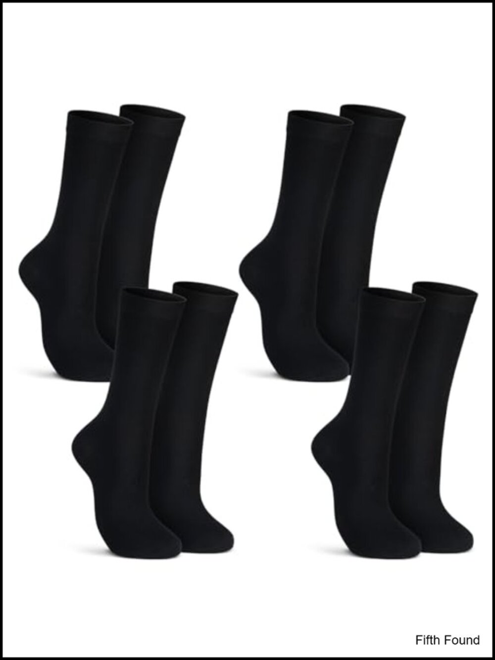 4 Pairs Silk Liner Hiking Socks Men Women